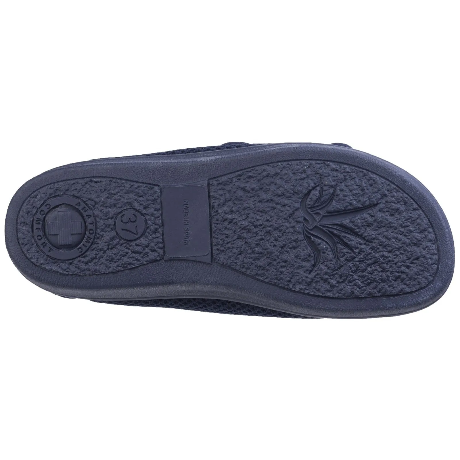 214 Touch Fastening Slipper Wide Fit