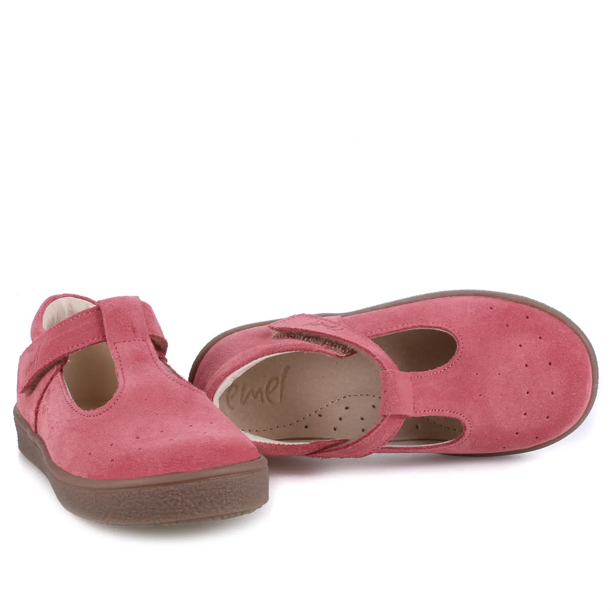 (2755-1) Emel balerina pink suede