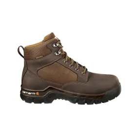 6" Rugged Flex Waterproof Soft Toe Work Boot Dark Brown