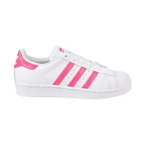 Adidas Superstar J Big Kids' Running Shoes Ft White/ReaPnk/FtWhite