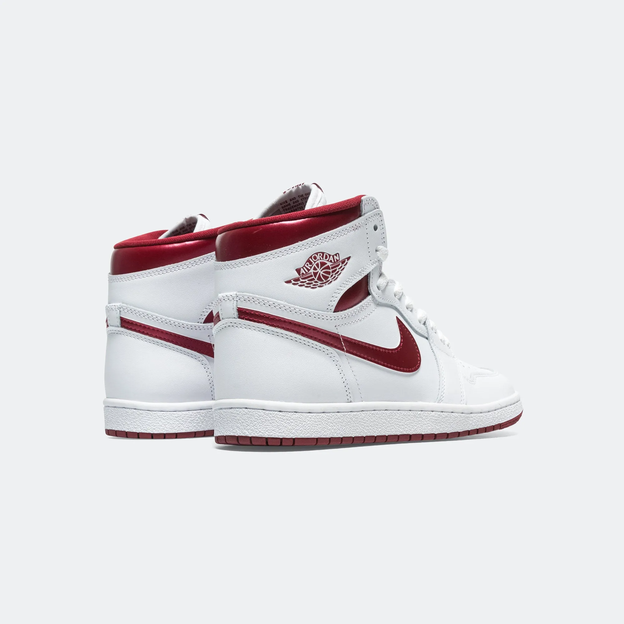 Air Jordan 1 High '85 - White/Team Red-White