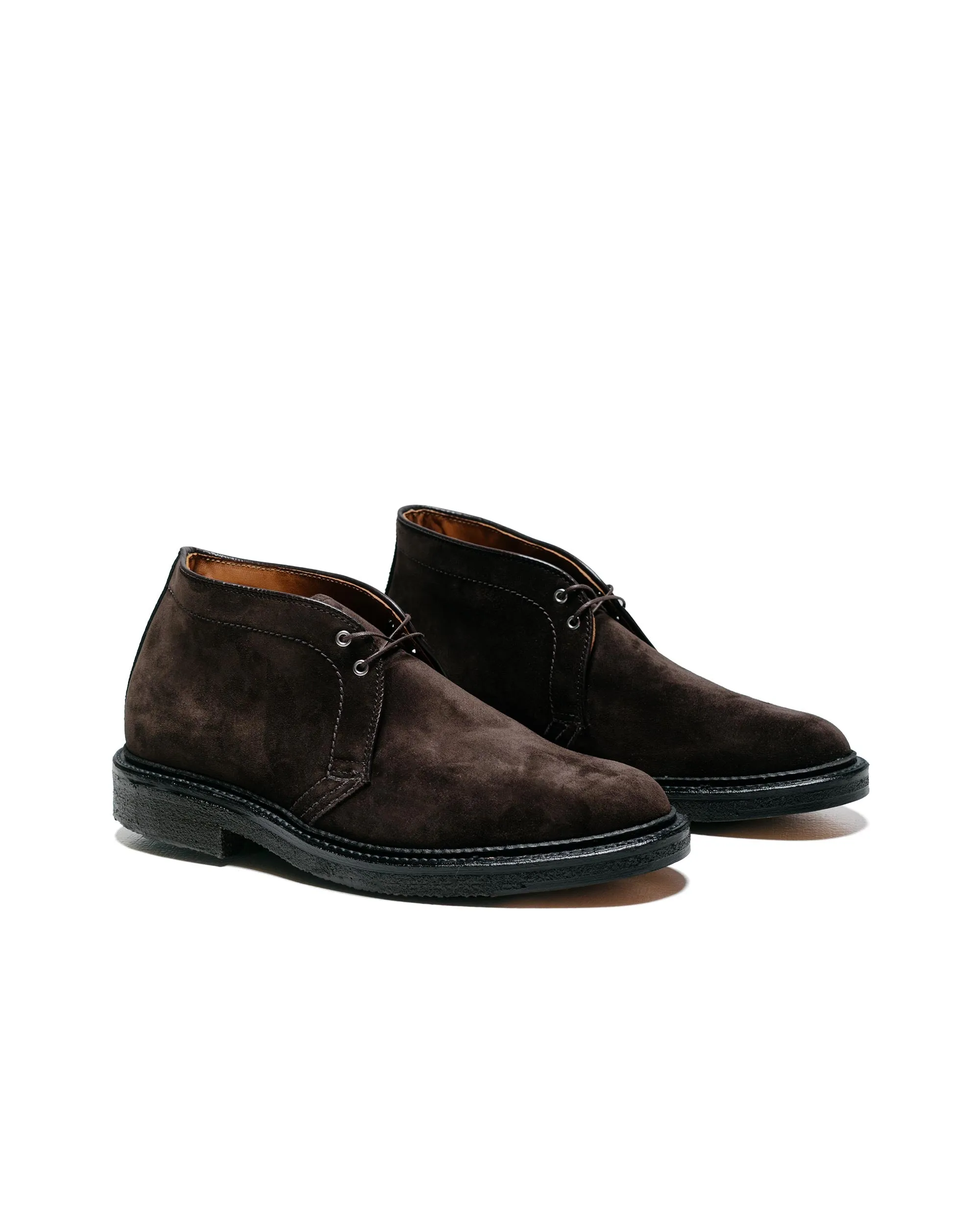 Alden Chukka Dark Chocolate Suede with Crepe Sole G1701