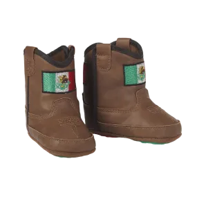 Ariat Infant Lil' Stompers Mexico Flag Brown Boots A442002702