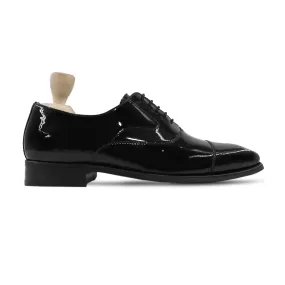 Arsha - Men's Black Patent Leather Oxford Shoe