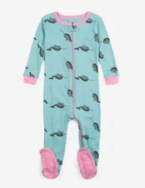 Baby Footed Ocean Animal Pajamas