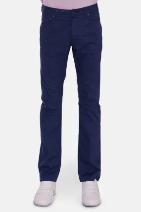 Bard Lightweight Poplin 5 Pkt Marine Blue