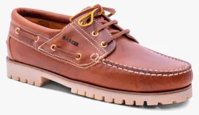 Barker Brixham Pull up Shoe - Tan