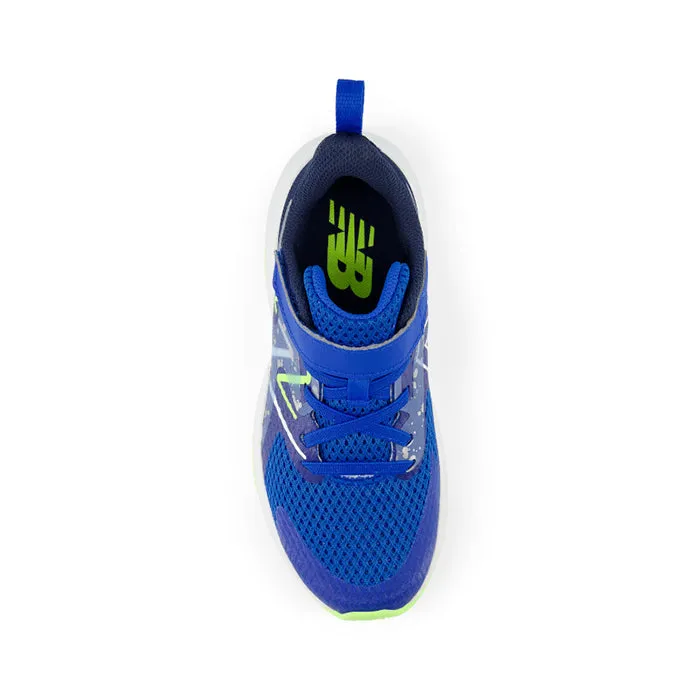 Big Boy New Balance Rave Run v2 A/C in Team Royal/Blue Oasis/Bleached Lime Glo