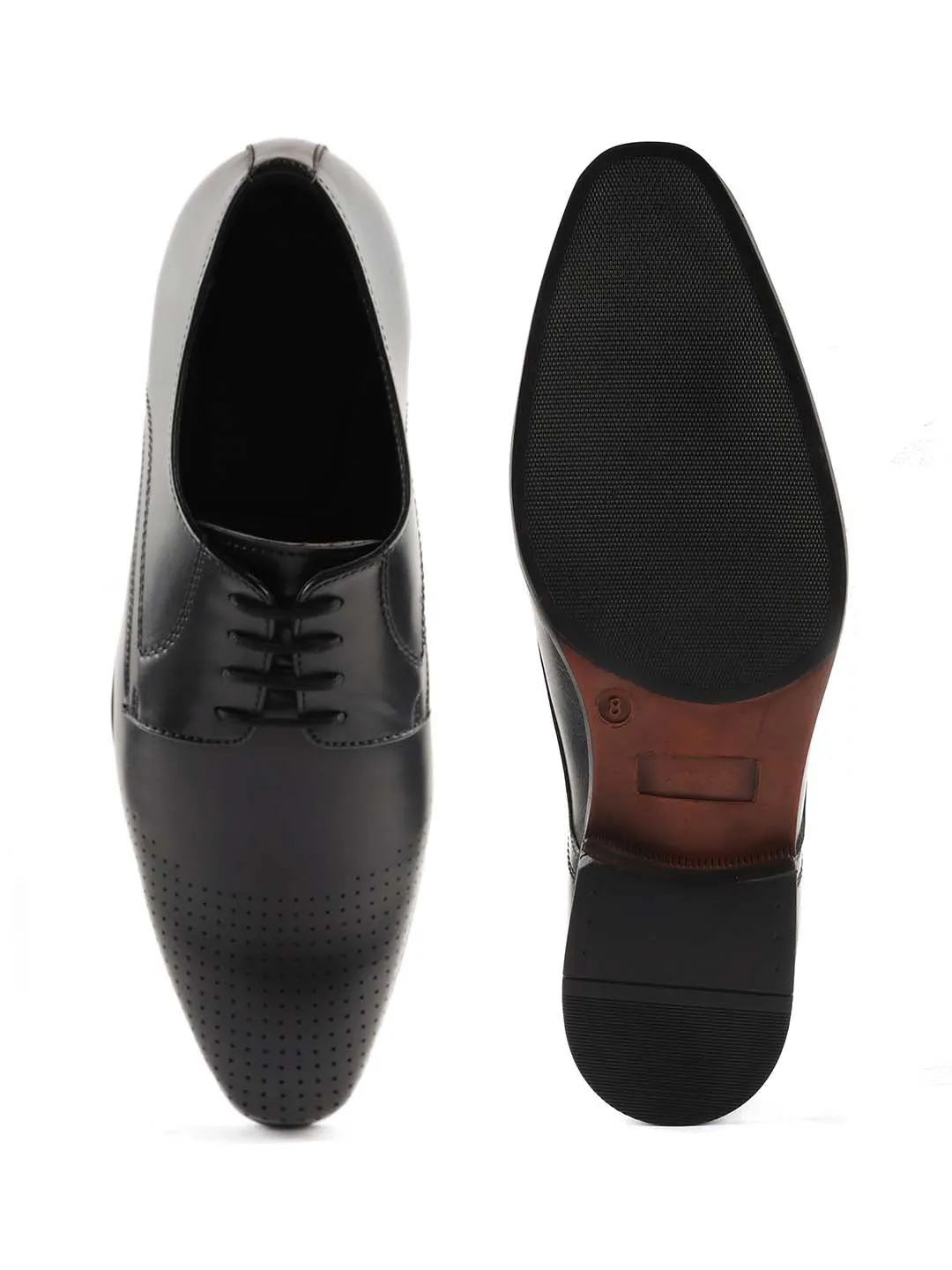 Black Formal Derby Lace-ups