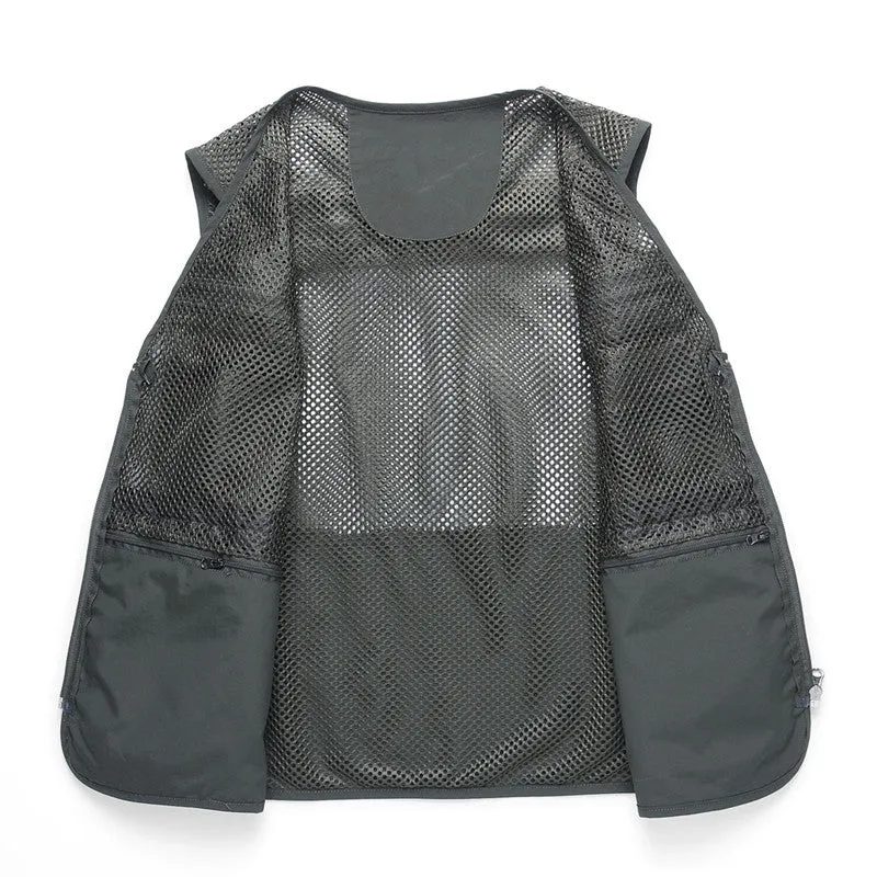 Breathable Mesh Fishing Daily Men's Functional Vest