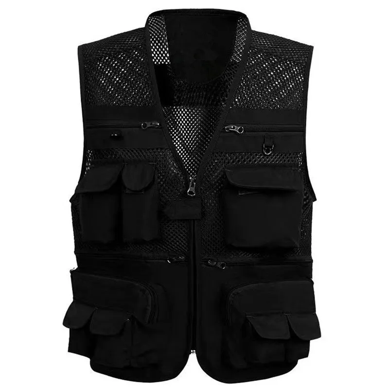 Breathable Mesh Fishing Daily Men's Functional Vest