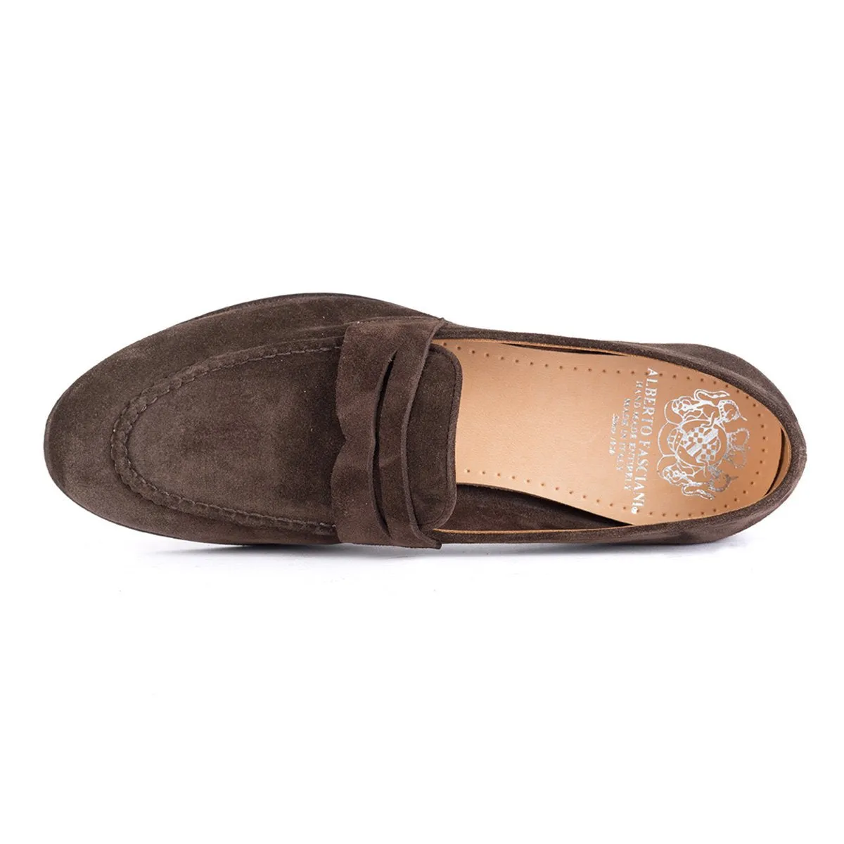 Stylish Espresso Brown Loafers - BRENDA 60038