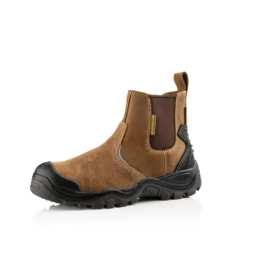 Buckbootz BSH006BR Safety Dealer Boot