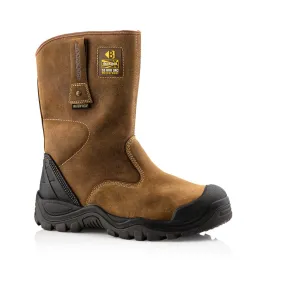 Buckler BSH010 S3 HRO SRC WRU Brown Safety Rigger Boot