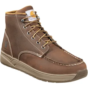 Carhartt Lightweight Soft Toe Wedge Work Boot for Men 4-Inch Brown - CMX4023