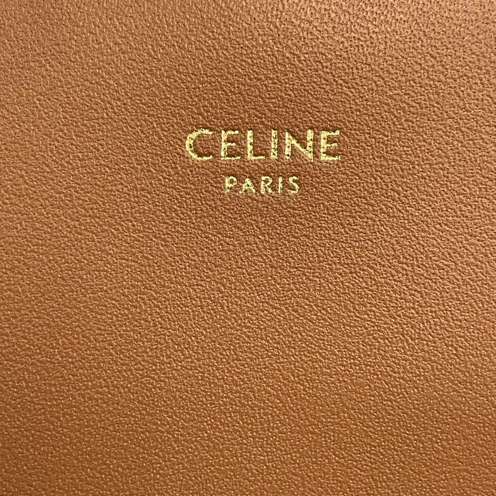 Celine - Teen Triomphe Canvas Monogram Brown / Tan Shoulder Bag