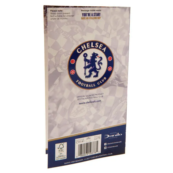 Chelsea FC Birthday Card - Son