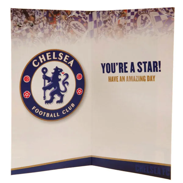 Chelsea FC Birthday Card - Son