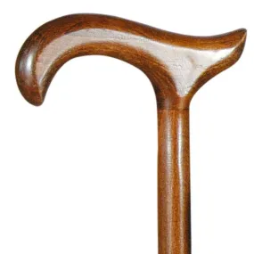 Classic Canes Ladies Brown Beech Derby Cane