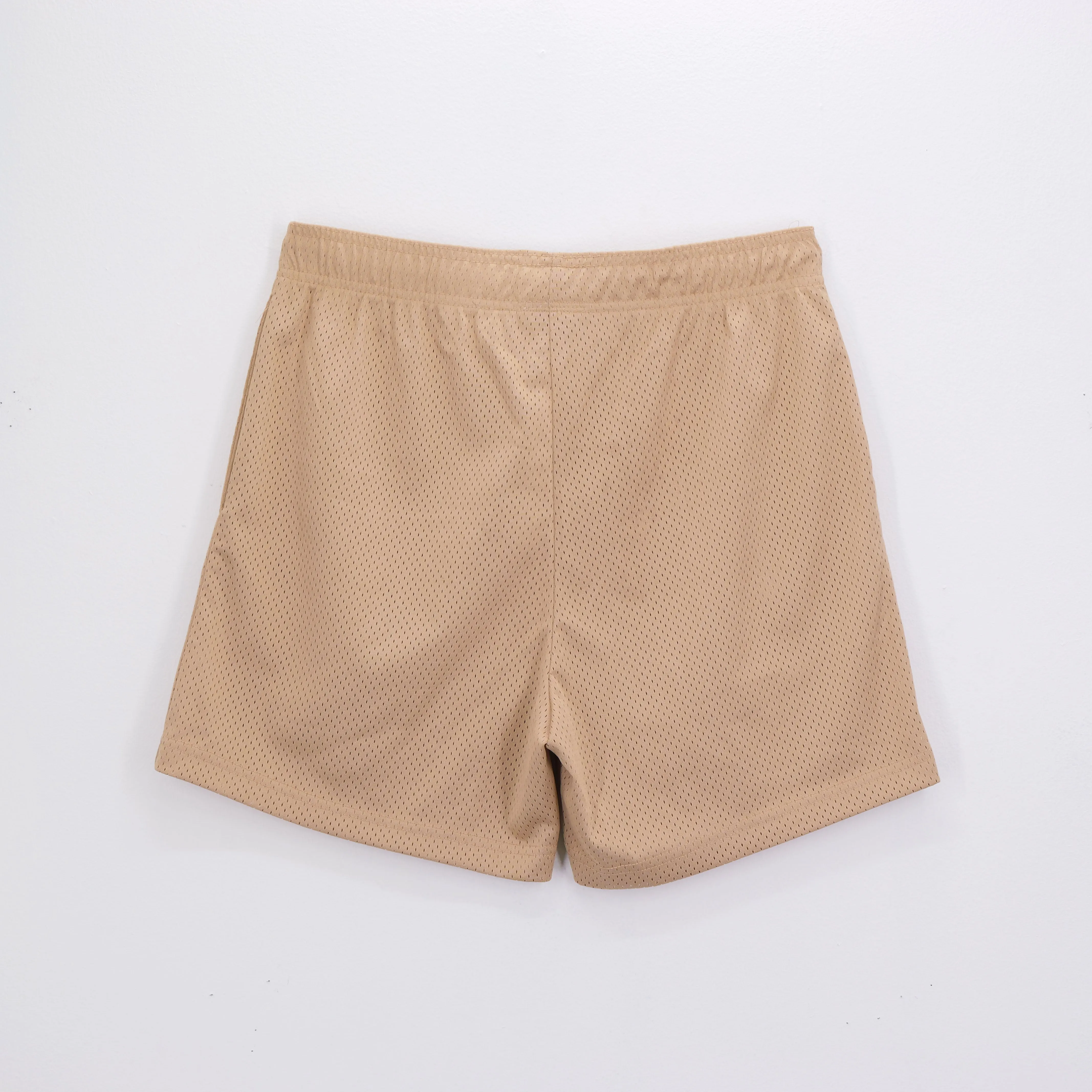 CORE MESH SHORTS CREAM/BLACK