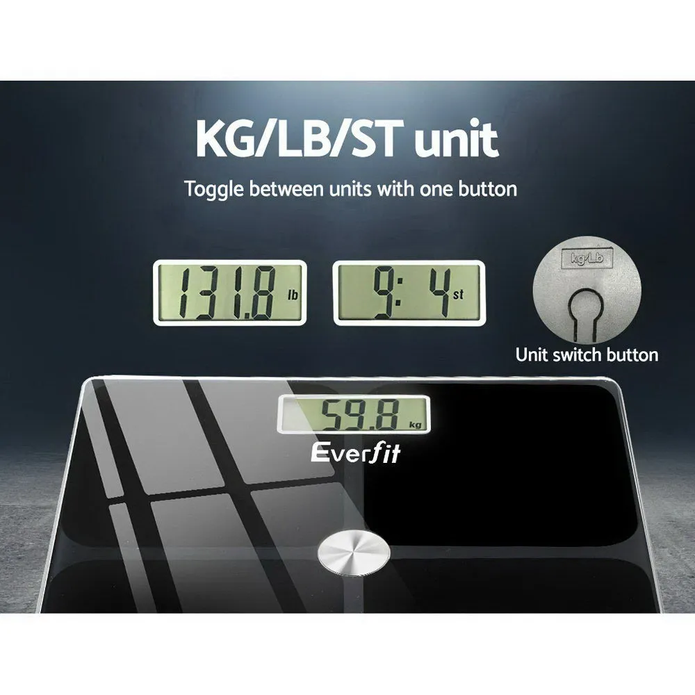 Digital Weighing Bathroom Scale 180KG Electronic Monitor Tracker