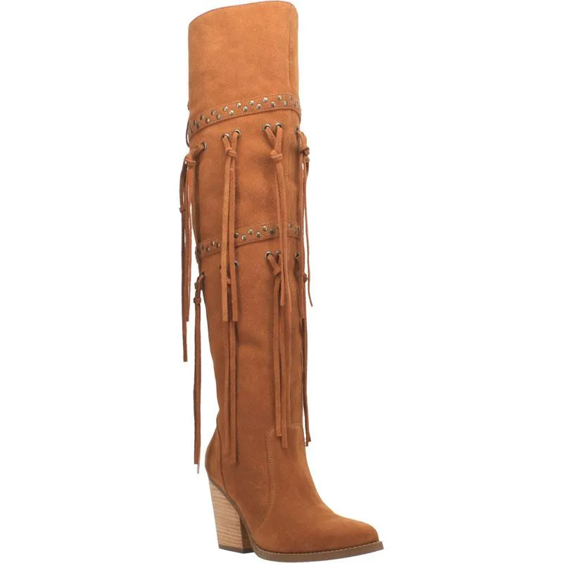 Dingo Women's WITCHY Suede Fringe Boots