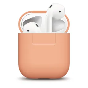 Elago 1 & 2 AirPods Silicone Case - Peach