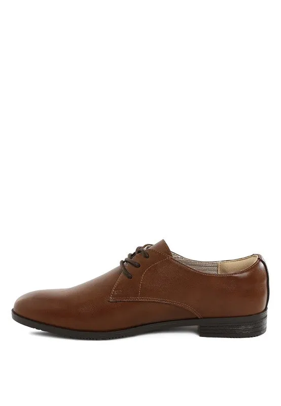 Finch Men's Minimalist Derby Shoes