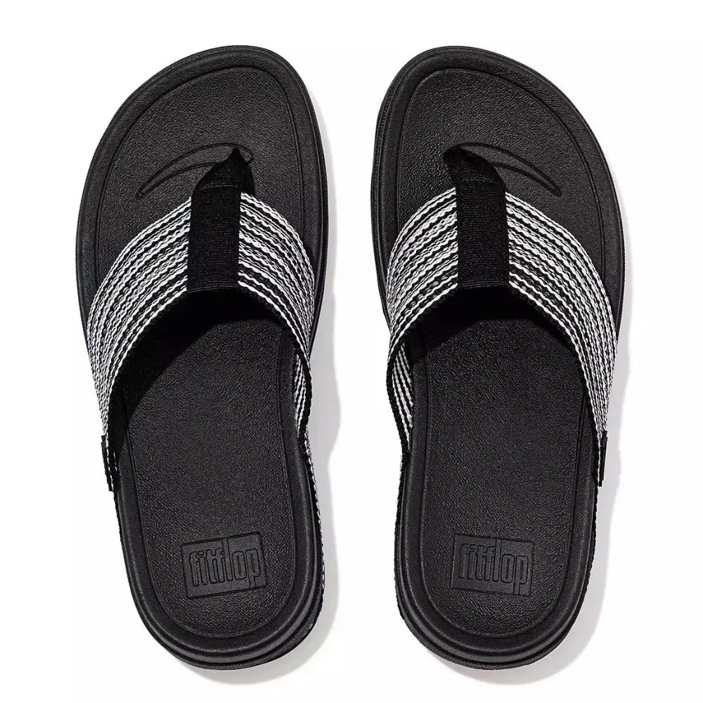 FitFlop Women's Surge Toe-Post All Black