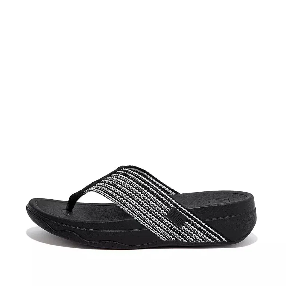 FitFlop Women's Surge Toe-Post All Black