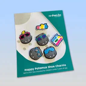 Happy Potamus Shoe Charms