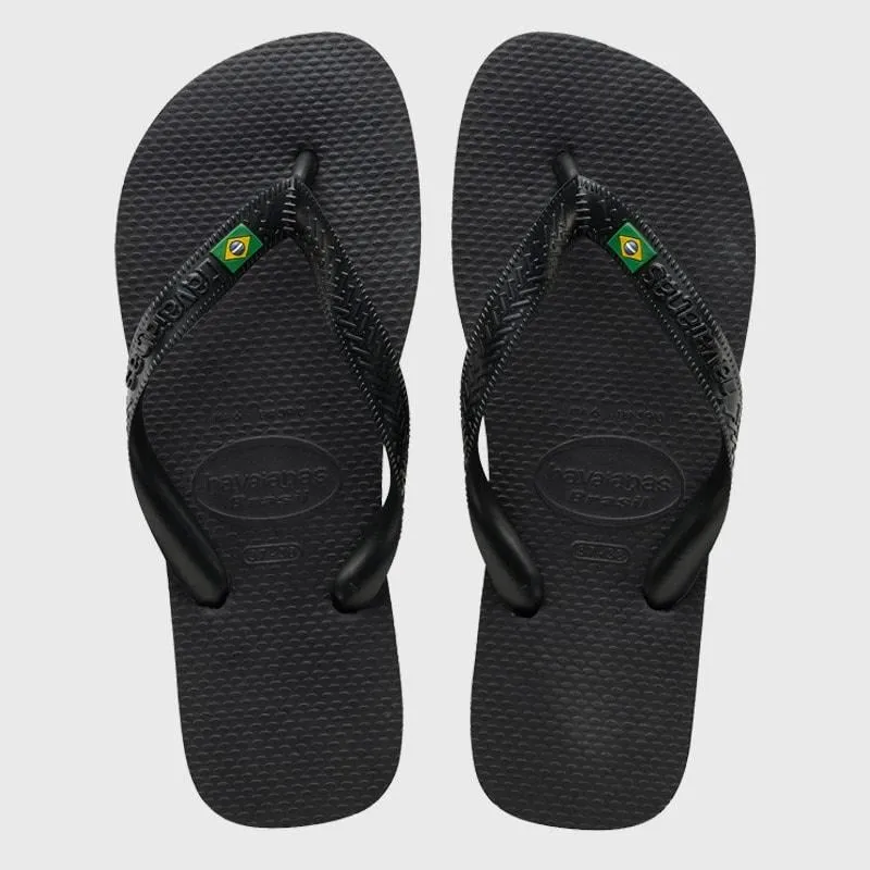 Havaianas Unisex Brazil Thong Black _ 132336 _ Black