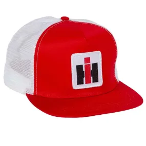 High Profile Red/White Dealer Cap