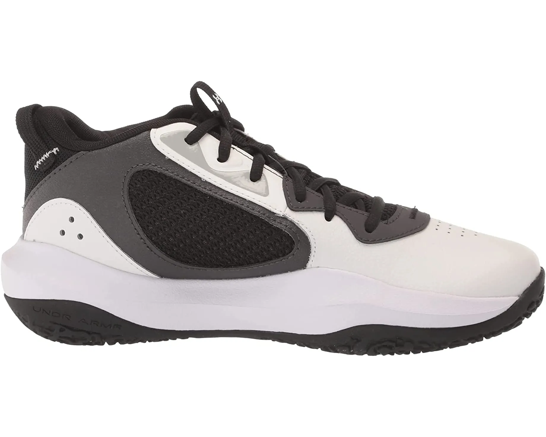 Kid's Grade School Lockdown 6 White/Black/Black