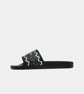 Laguna Beach Slide | Black Mono Zigzag AHC232-07