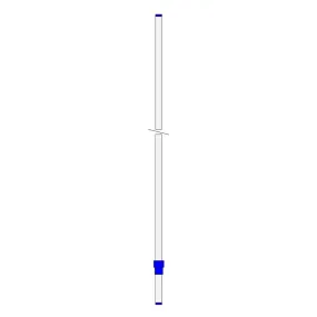 Laser® / ILCA Holt Replacement Silver Anodised Upper/Top Mast Section