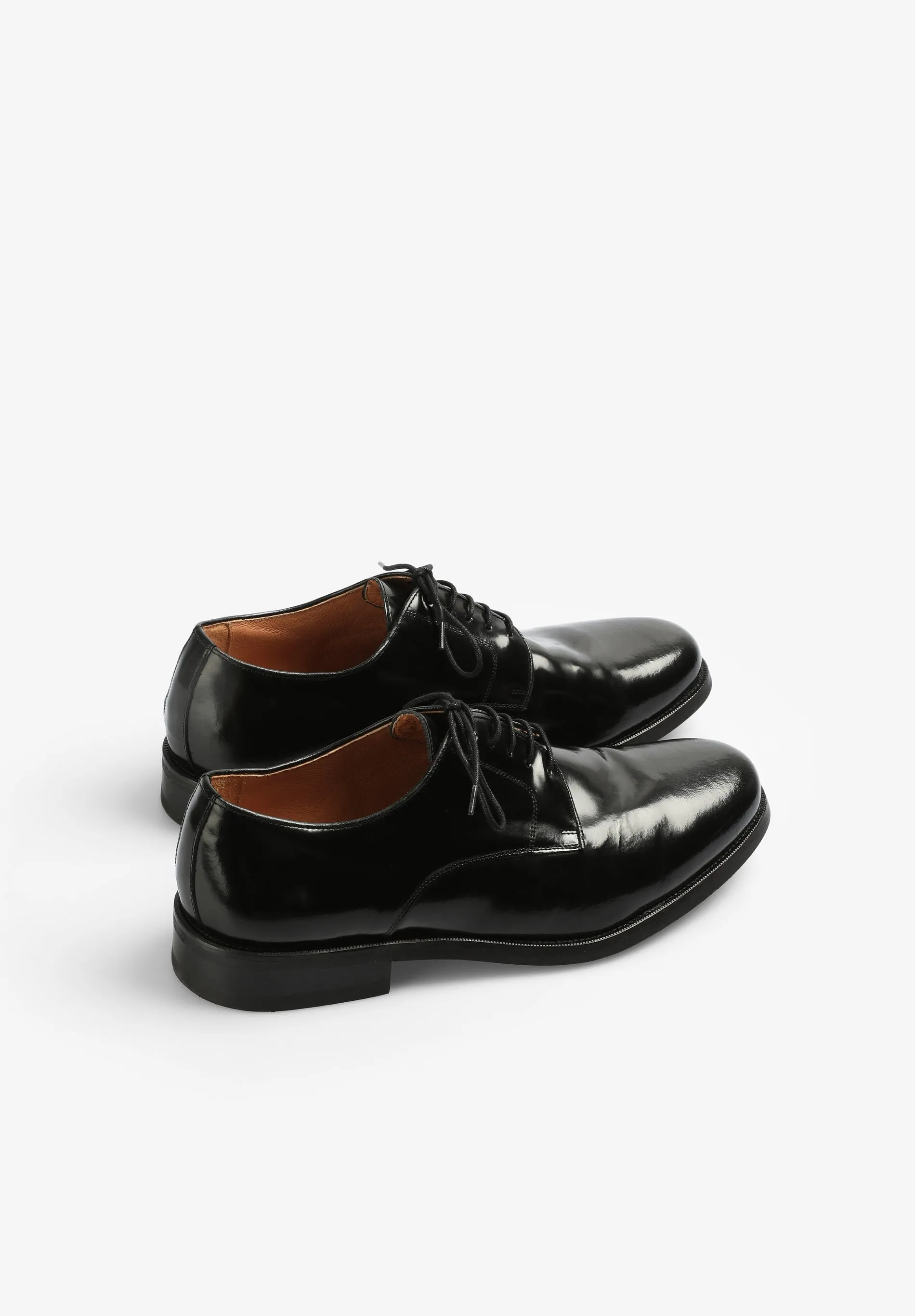 LEATHER DERBY SHOES