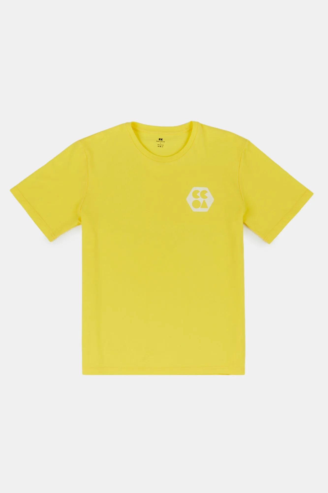 Men's Breathable T Shirt Plastic Free - Canary Yellow