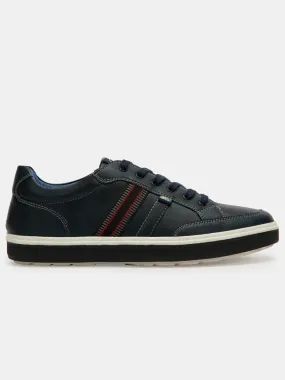 Men's Navy Blue Lace Up Casual (IX1018)