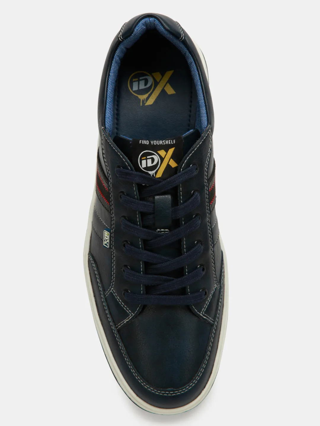 Men's Navy Blue Lace Up Casual (IX1018)