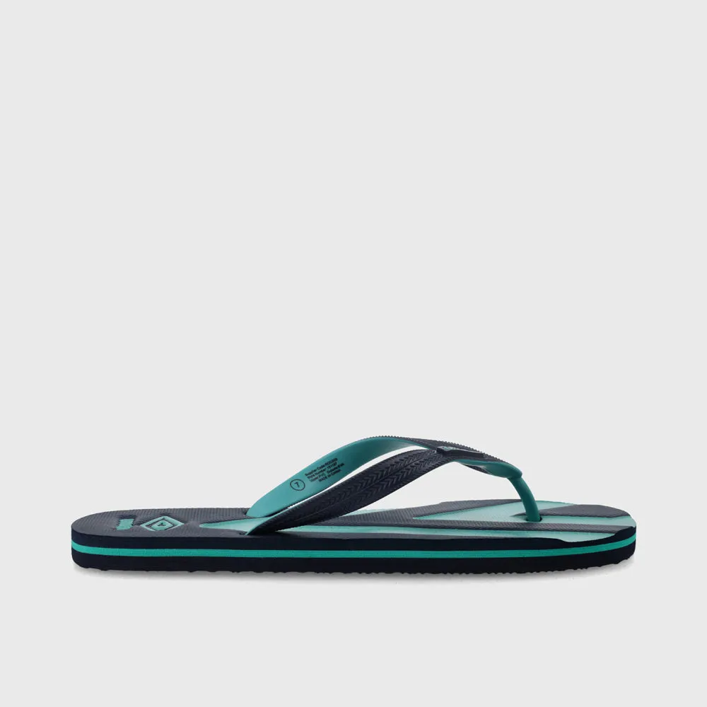 Mens Umbro Asym Diamond Thong Sandal Blue/Green _ 181187 _ Blue