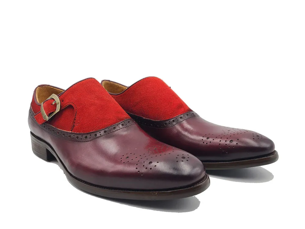 Multi Media Sling Style Single Monk Loafer