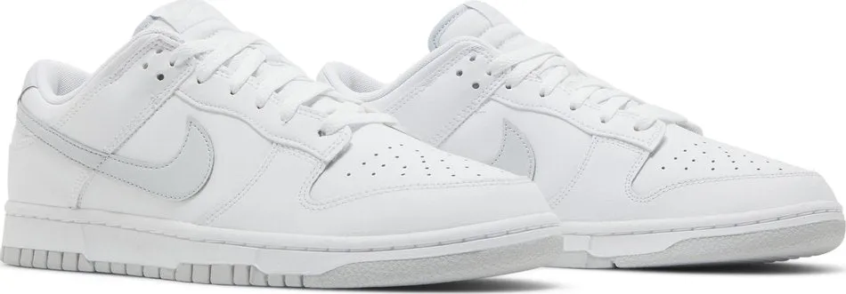 Nike - Dunk Low Retro Sneakers - White/Pure Platinum