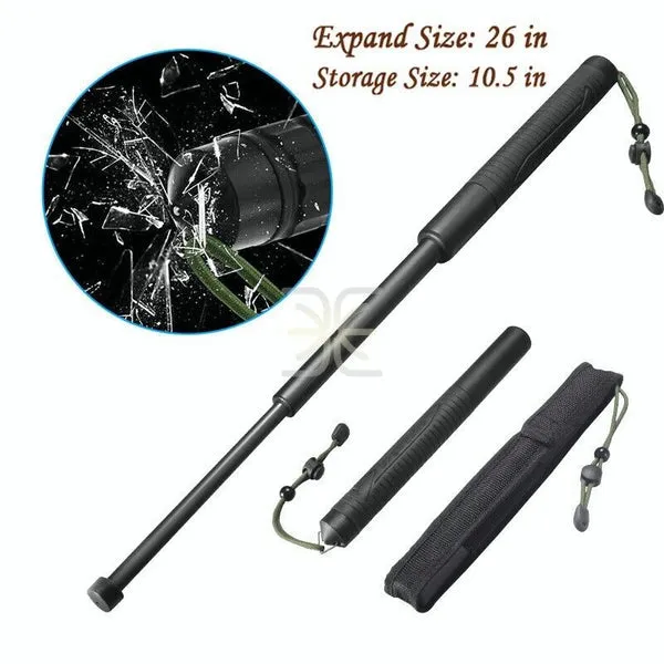 PREMIUM METAL SELF DEFENCE STICK (Heavy Metal and Extendable)