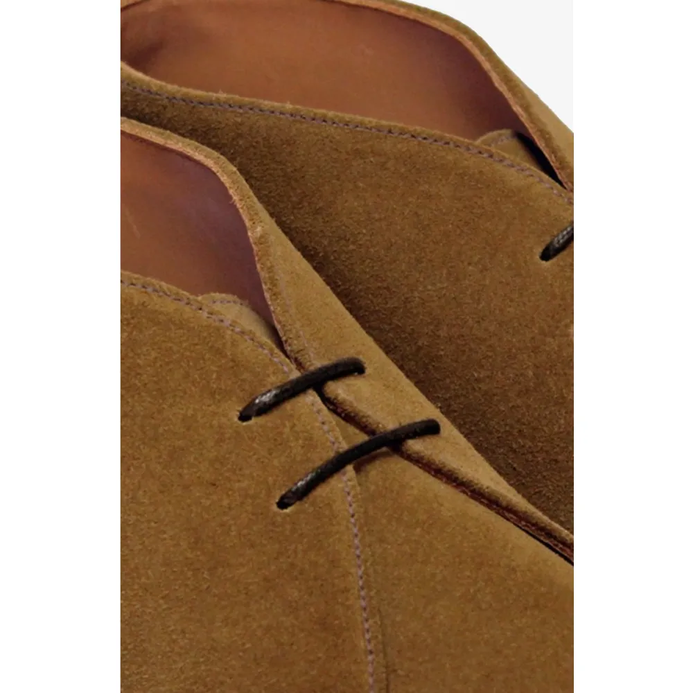 Sanders - Hi Top Tan Suede - Chukka Boot