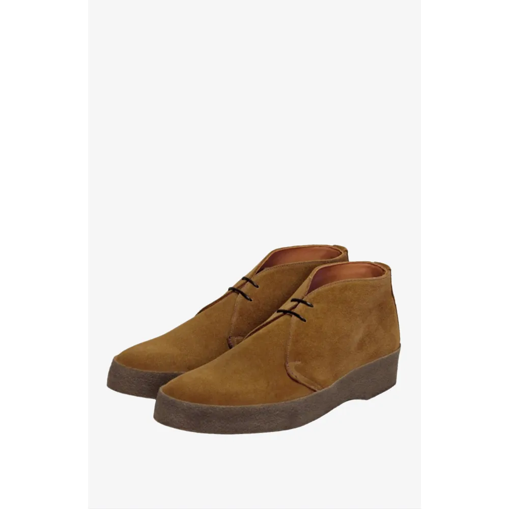 Sanders - Hi Top Tan Suede - Chukka Boot