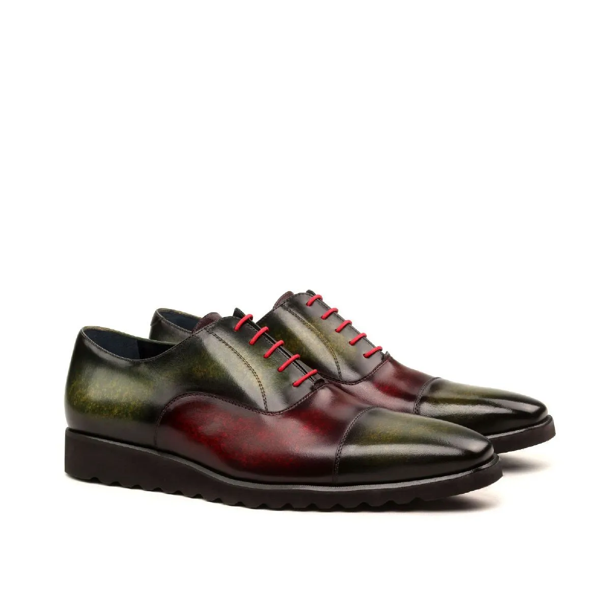 Tice Oxford patina Shoes